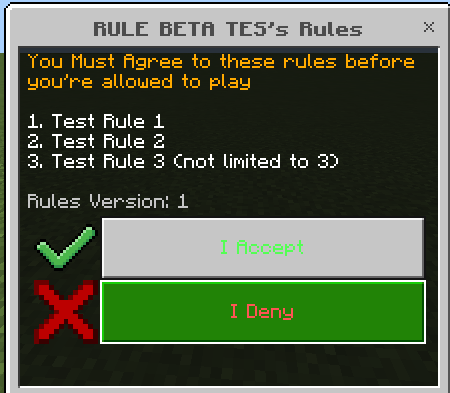 Rules
